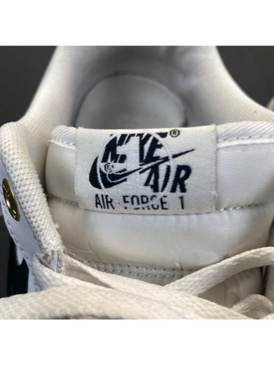 Size 13 - Nike Air Force 1 \'07 LV8 40th Anniversary White Black DQ7658-100 Men\'s main image 7